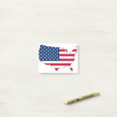 VS Map-map-usa-america-maps-Verenigde Staten Post-it® Notes (Op bureau)