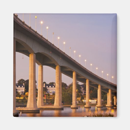VS, Maryland, Annapolis. Severn Rivier brug, Magneet (Voorkant)