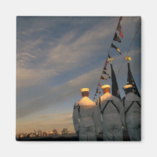 VS, Massachusetts, Boston. Amerikaanse marine Kleu Magneet
