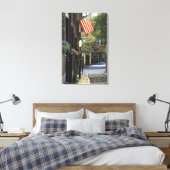 VS, Massachusetts, Boston, Beacon Hill. Canvas Afdruk (Insitu (Slaapkamer))