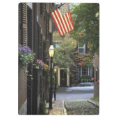 VS, Massachusetts, Boston, Beacon Hill. Klembord (Achterkant)