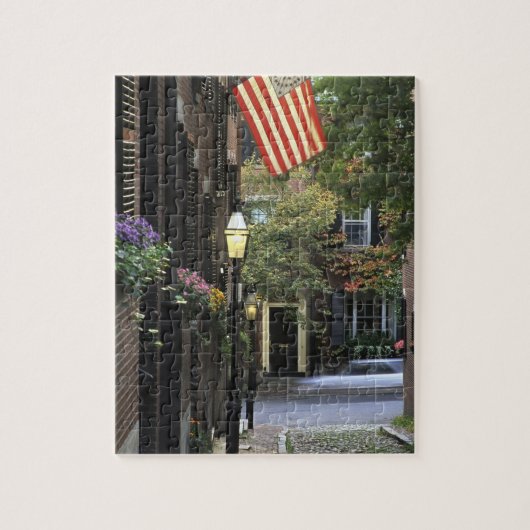 VS, Massachusetts, Boston, Beacon Hill. Legpuzzel (Verticaal)