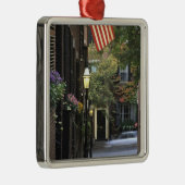 VS, Massachusetts, Boston, Beacon Hill. Metalen Ornament (Rechts)