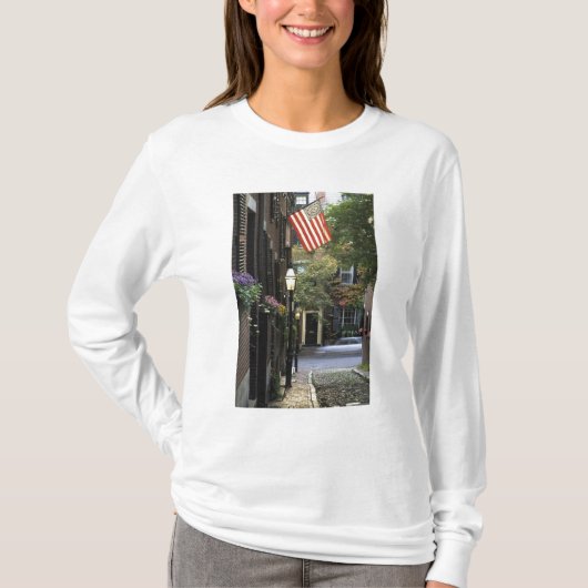 VS, Massachusetts, Boston, Beacon Hill. T-shirt (Voorkant)