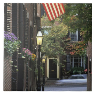 VS, Massachusetts, Boston, Beacon Hill. Tegeltje