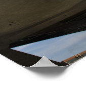 VS, Massachusetts, Boston. De Zakim Bridge. Poster (Hoek)