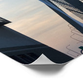 VS, Massachusetts, Boston. De Zakim-brug. 2 Poster (Hoek)