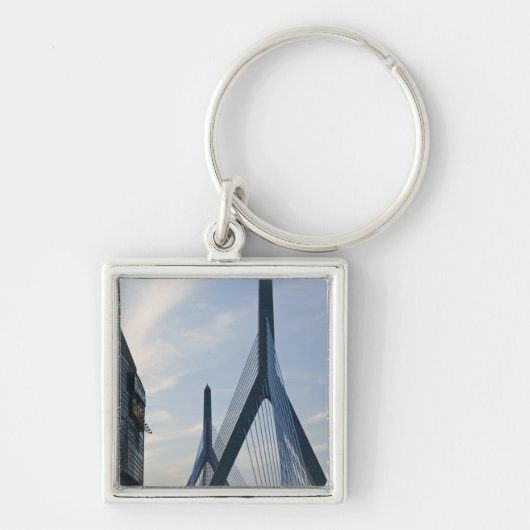 VS, Massachusetts, Boston. De Zakim-brug. 2 Sleutelhanger (Voorkant)