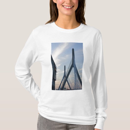 VS, Massachusetts, Boston. De Zakim-brug. 2 T-shirt (Voorkant)