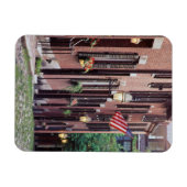 VS, Massachusetts, Boston, Huizen langs Acorn Magneet (Horizontaal)