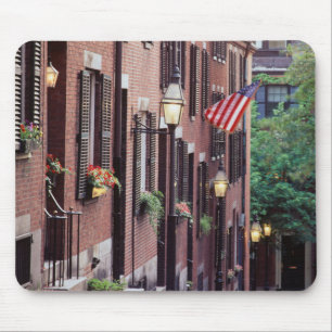 VS, Massachusetts, Boston, Huizen langs Acorn Muismat