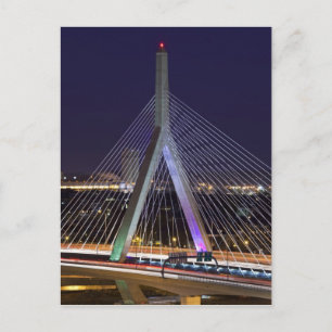 VS, Massachusetts, Boston. Leonard Zakim Briefkaart