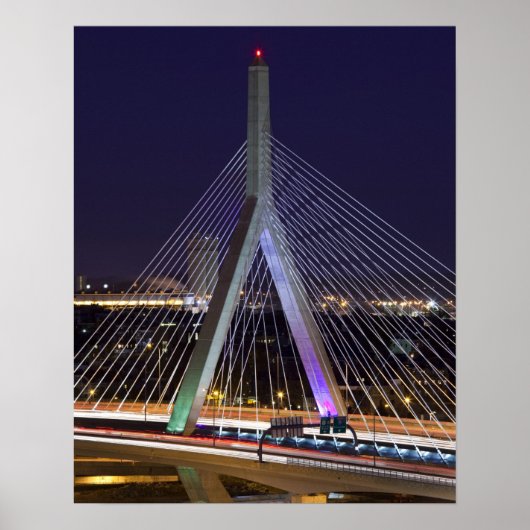 VS, Massachusetts, Boston. Leonard Zakim Poster (Voorkant)