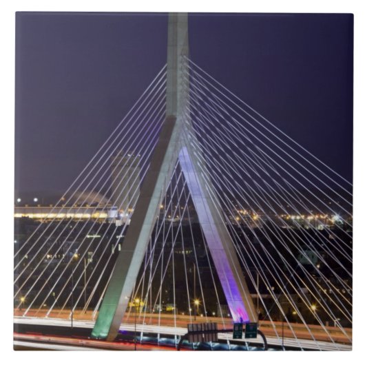 VS, Massachusetts, Boston. Leonard Zakim Tegeltje (Voorkant)