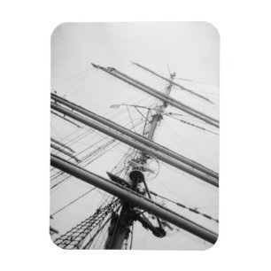 VS, Massachusetts, Boston. Masten van hoog schip. Magneet