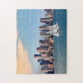VS, Massachusetts. Boston Waterfront Skyline 3 Legpuzzel (Verticaal)