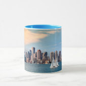 VS, Massachusetts. Boston Waterfront Skyline 3 Mok (Midden)