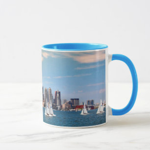 VS, Massachusetts. Boston Waterfront Skyline 3 Mok