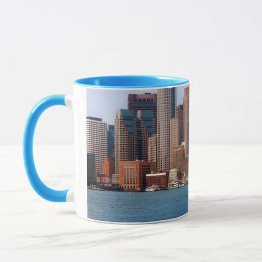 VS, Massachusetts. Boston Waterfront Skyline 4 Mok (Links)
