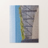 VS, Massachusetts. Duinen en pad Legpuzzel (Verticaal)