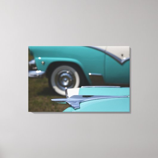 VS, Massachusetts, Gloucester. Ford uit de jaren 5 Canvas Afdruk (Voorkant)