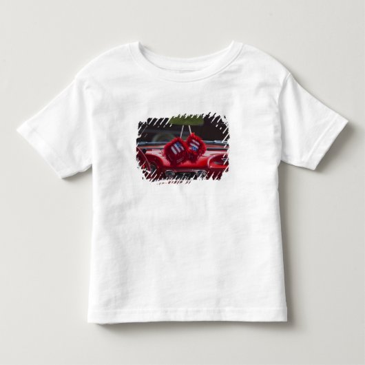 VS, Massachusetts, Gloucester. Fuzzy dobbelstenen Kinder Shirts (Voorkant)