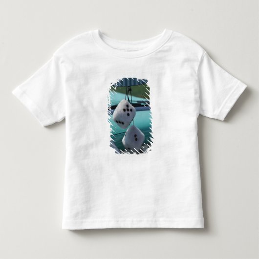 VS, Massachusetts, Gloucester. Fuzzy dobbelstenen Kinder Shirts (Voorkant)