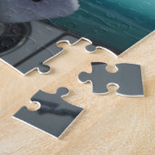 VS, Massachusetts, Gloucester. Fuzzy dobbelstenen  Legpuzzel (Zijkant)