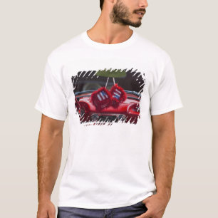 VS, Massachusetts, Gloucester. Fuzzy dobbelstenen T-shirt