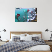 VS, Massachusetts, Gloucester. Jaren 50 Canvas Afdruk (Insitu (Slaapkamer))