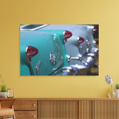 VS, Massachusetts, Gloucester. Jaren 50 Canvas Afdruk (Insitu (Woonkamer))