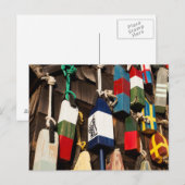 VS, Massachusetts, Gloucester, Lobster boeien 2 Briefkaart (Voorkant / Achterkant)