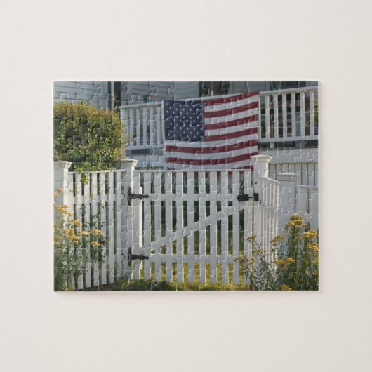 VS, Massachusetts, Gloucester: Patriotische omhein Legpuzzel (Horizontaal)
