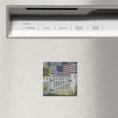 VS, Massachusetts, Gloucester: Patriotische omhein Magneet (Insitu (Vaatwasser))