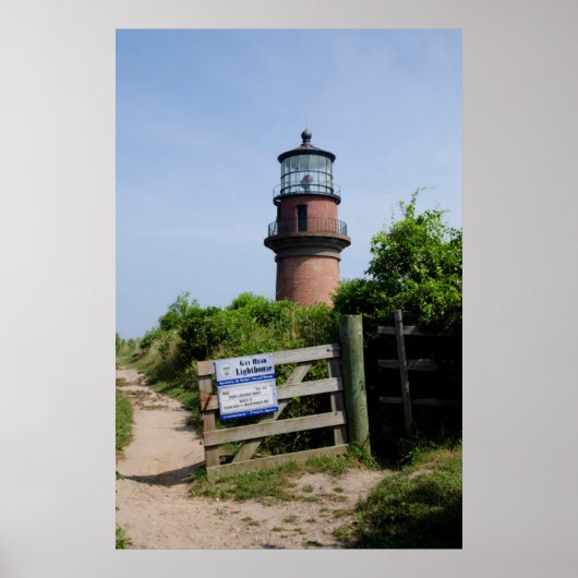 VS, Massachusetts, Martha's Vineyard, Aquinnah. Poster (Voorkant)