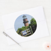 VS, Massachusetts, Martha's Vineyard, Aquinnah. Ronde Sticker (Envelop)