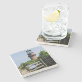 VS, Massachusetts, Martha's Vineyard, Aquinnah. Stenen Onderzetter (Zijkant)