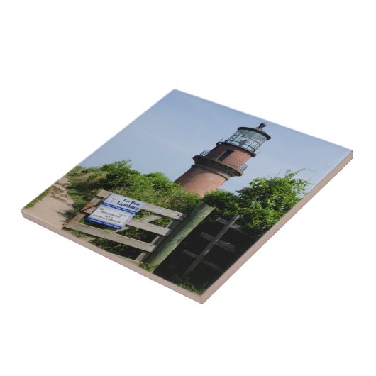 VS, Massachusetts, Martha's Vineyard, Aquinnah. Tegeltje (Zijkant)