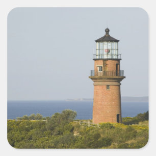 VS, MASSACHUSETTS, Martha's Vineyard: Aquinnah Vierkante Sticker