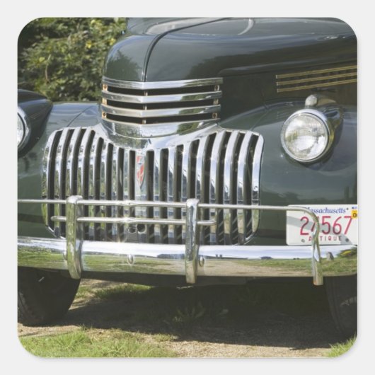 VS, MASSACHUSETTS, Martha's Vineyard: West 5 Vierkante Sticker (Voorkant)