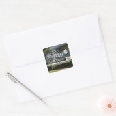 VS, MASSACHUSETTS, Martha's Vineyard: West 5 Vierkante Sticker (Envelop)