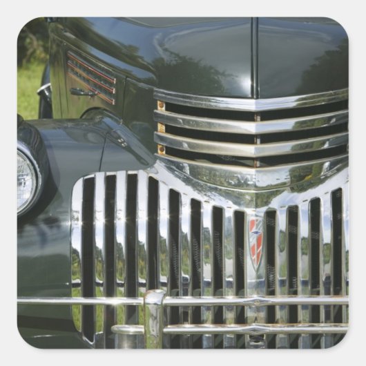 VS, MASSACHUSETTS, Martha's Vineyard: West Vierkante Sticker (Voorkant)