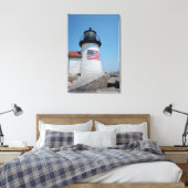 VS, Massachusetts, Nantucket. Brant Point Canvas Afdruk (Insitu (Slaapkamer))