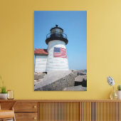 VS, Massachusetts, Nantucket. Brant Point Canvas Afdruk (Insitu (Woonkamer))