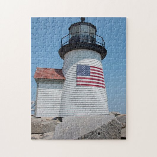 VS, Massachusetts, Nantucket. Brant Point Legpuzzel (Verticaal)