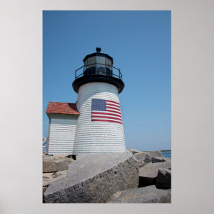 VS, Massachusetts, Nantucket. Brant Point Poster