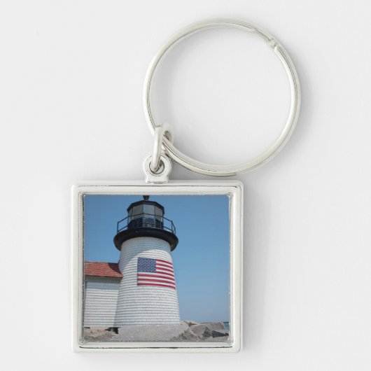 VS, Massachusetts, Nantucket. Brant Point Sleutelhanger (Voorkant)
