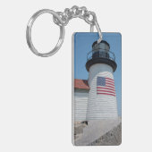 VS, Massachusetts, Nantucket. Brant Point Sleutelhanger (Voorkant Links)