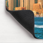 VS, Massachusetts. Panorama Boston Waterfront Muismat (Hoek)
