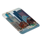 VS, Massachusetts. Waterfront skyline van Boston Magneet (Rechterzijde)